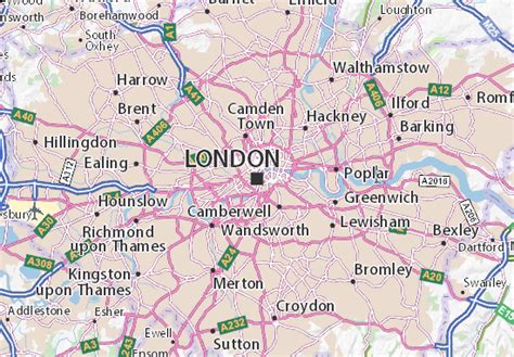 viamichelin london|MICHELIN London map .